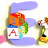 Lettre en bois prénom jouets