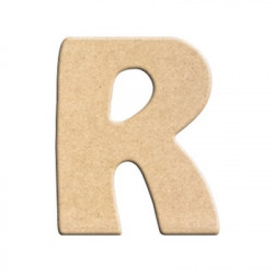 Lettre en bois à peindre R