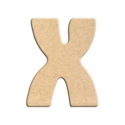 Lettre en bois à peindre X