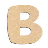 Lettre en bois à décorer B- Alphabet Auto Toy