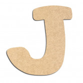 Lettre en bois à décorer J- Alphabet Auto Toy