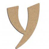 Lettre en bois à décorer Y - Alphabet Bonzaï