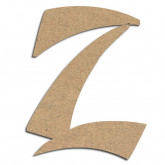 Lettre en bois à décorer Z - Alphabet Bonzaï