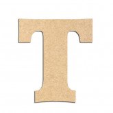 Lettre en bois à décorer T - Alphabet Détente