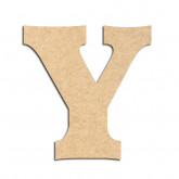 Lettre en bois à décorer Y - Alphabet Détente