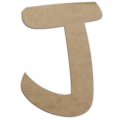 Lettre en bois à décorer J - Alphabet Disney