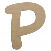 Lettre en bois à décorer P - Alphabet Disney
