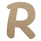Lettre en bois à décorer R - Alphabet Disney