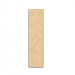 Lettre en bois à décorer I- Alphabet Hombre