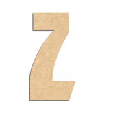 Lettre en bois à décorer Z- Alphabet Hombre