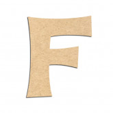 Lettre en bois à décorer F - Alphabet KG The Last Time