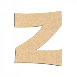 Lettre en bois à décorer Z - Alphabet KG The Last Time