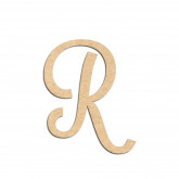 Lettre en bois à décorer R- Alphabet Lavender