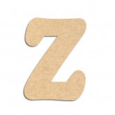 Lettre en bois à décorer Z - Alphabet Merkin