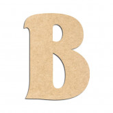 Lettre en bois à décorer B- Alphabet Seabird