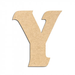 Lettre en bois à décorer Y - Alphabet Seabird