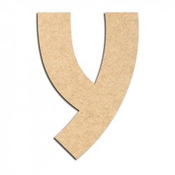 Lettre en bois à décorer Y - Alphabet Treasure
