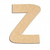 Lettre en bois à décorer Z - Alphabet Treasure