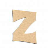 Lettre en bois à décorer Z - Alphabet VTC