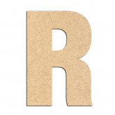 Lettre en bois à décorer R- Alphabet Basic