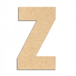 Lettre en bois à décorer Z- Alphabet Basic