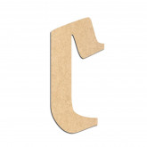 Lettre en bois à décorer C- Alphabet Pirate