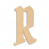 Lettre en bois à décorer R- Alphabet Pirate