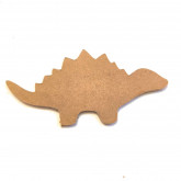 Dinosaure stégosaure forme en bois à peindre
