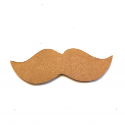 Moustache forme en bois à peindre