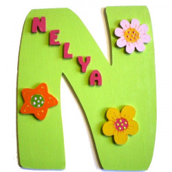 Plaque de porte fleurs