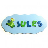 Plaque de porte nuage dragon