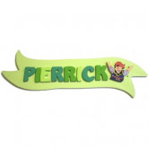 Plaque de porte ruban pirate